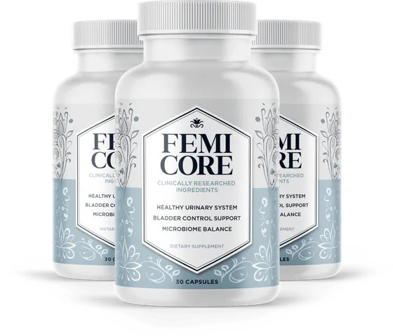 FemiCore three bottle package